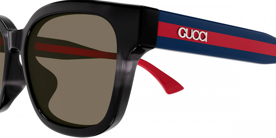 Color: Havana/Blue (004) - Gucci GG1872SK00456