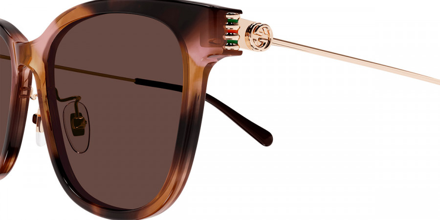 Color: Havana/Gold (004) - Gucci GG1884SK00456