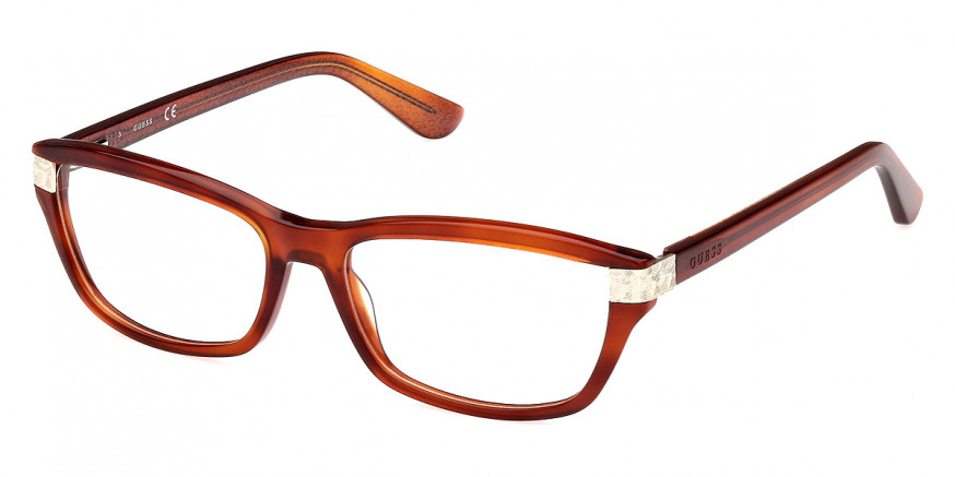 Guess™ Gu2956 053 54 Blonde Havana Eyeglasses 5619