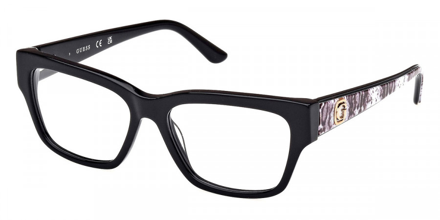 Color: Shiny Black/Animal/Monocolor (001) - Guess GU5012600153