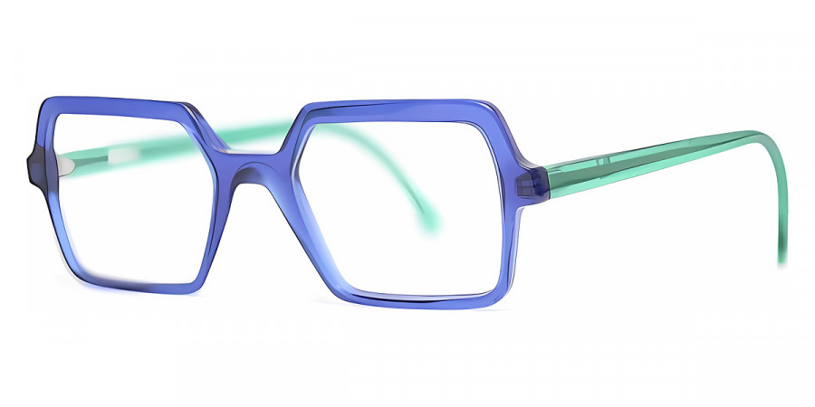 Color: Transparent Blue/Green Transparent (8204B) - Henau HENGLUCK8204B48