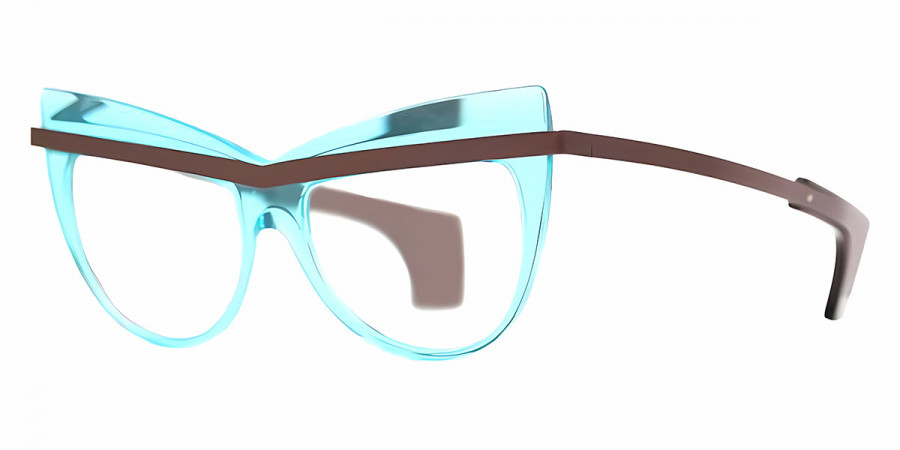 Color: Light Blue Transparent/Brown (J10) - Henau HENM2J1055