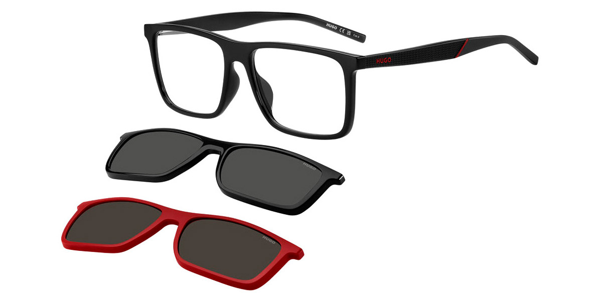 Hugo Boss™ HG 1331/G/CS2 0OIT99 56 - Black Red