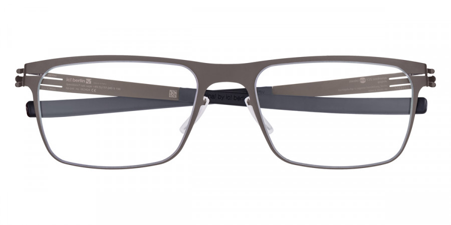 Ic! Berlin 135 Seekorso Graphite Eyeglasses Front View