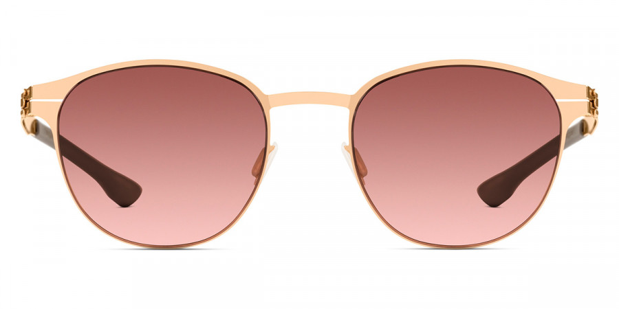 Ic! Berlin Aimee Rose-Gold Sunglasses Front View