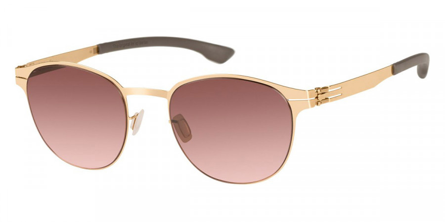 Ic! Berlin Aimee Rose-Gold Sunglasses Side View
