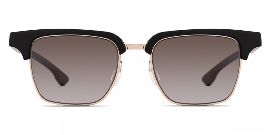 Ic! Berlin Akemi Shiny-Bronze-Black Sunglasses Front View