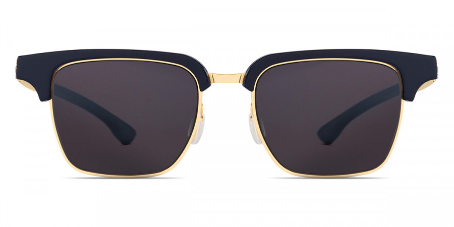 Ic! Berlin Akemi Sun-Gold-True-Blue Sunglasses Front View