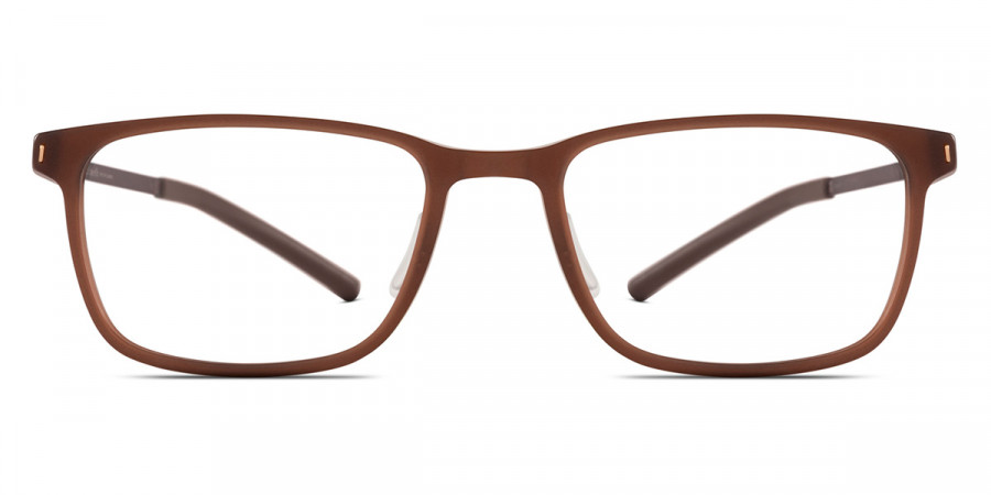 Ic! Berlin Akito Mahagony Matt Eyeglasses Front View