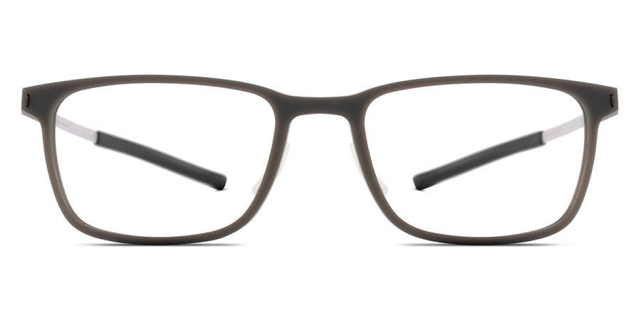 Ic! Berlin Akito New Gray Rough Eyeglasses Front View