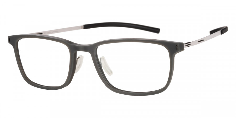 Ic! Berlin Akito New Gray Rough Eyeglasses Side View