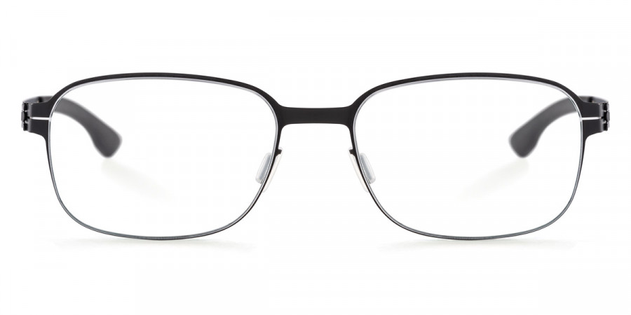 Ic! Berlin Aldo M. Black Eyeglasses Front View