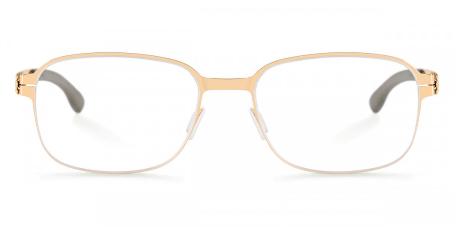 Ic! Berlin Aldo M. Rosé-Gold Eyeglasses Front View