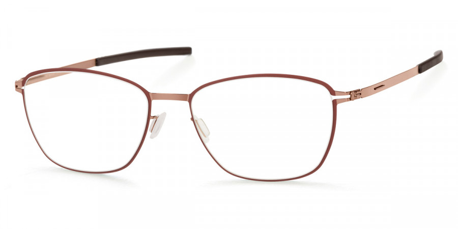 Ic! Berlin Aliza 2.0 Fired Copper Circle Eyeglasses Side View