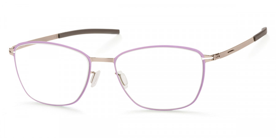 Ic! Berlin Aliza 2.0 Orchid Bronze Circle Eyeglasses Side View