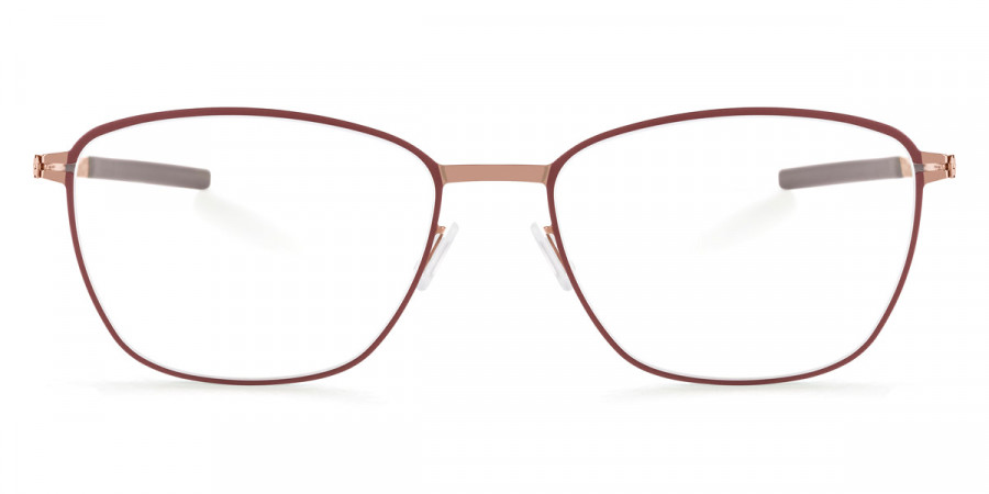 Ic! Berlin Aliza Fired Copper Circle Eyeglasses Front View