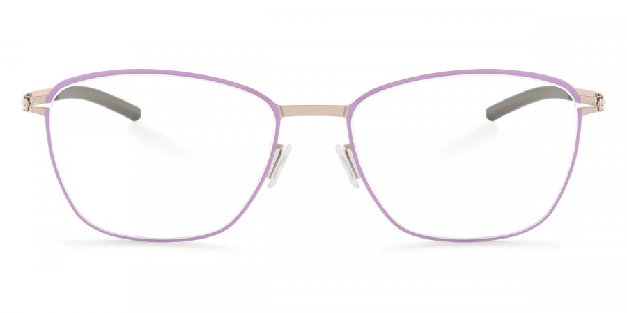 Ic! Berlin Aliza Orchid Bronze Circle Eyeglasses Front View