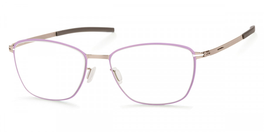 Ic! Berlin Aliza Orchid Bronze Circle Eyeglasses Side View