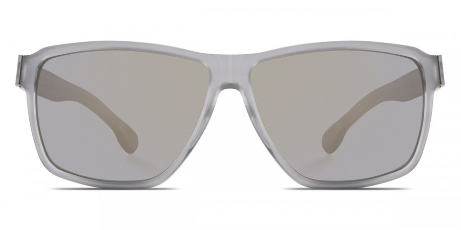 Ic! Berlin Alpha Sky-Gray-Rough Sunglasses Front View