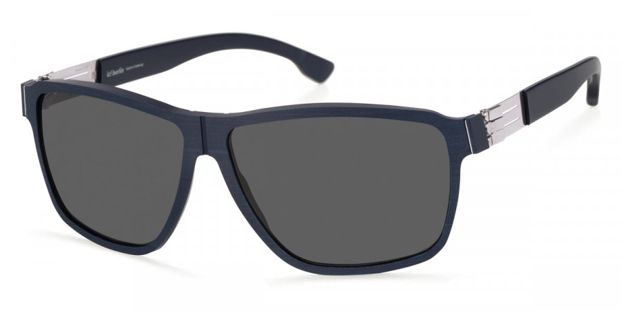 Ic! Berlin Alpha True-Blue-Rough Sunglasses Side View