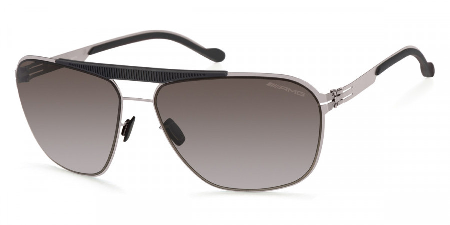 Ic! Berlin AMG 01 Lamelle Raceline-Gray Sunglasses Side View