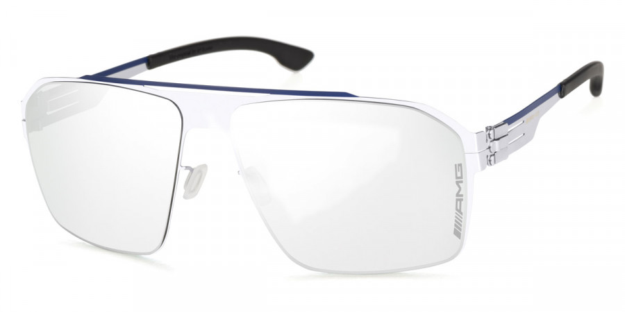 Ic! Berlin AMG 02 Blue Bridge-Fashion-Silver Sunglasses Side View