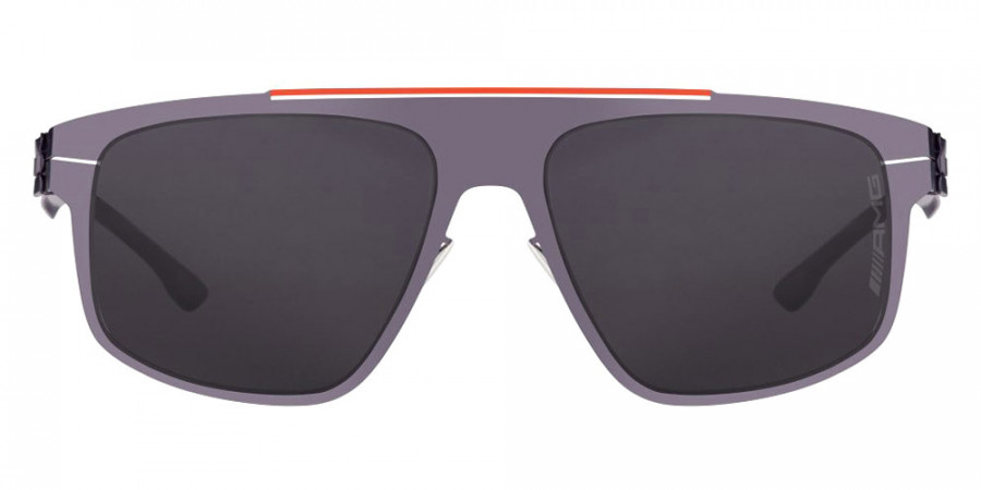 Ic! Berlin AMG 11 Orange Bridge-Aubergine Sunglasses Front View