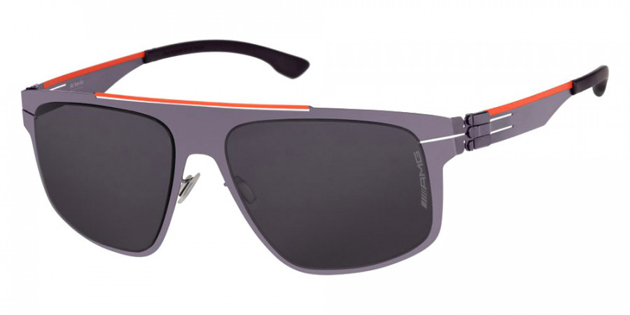 Ic! Berlin AMG 11 Orange Bridge-Aubergine Sunglasses Side View