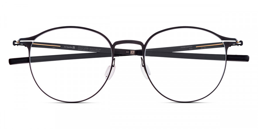 Ic! Berlin Amihan 2.0 Black Eyeglasses Front View