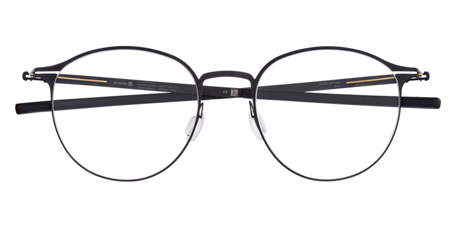 Ic! Berlin Amihan Black Eyeglasses Front View