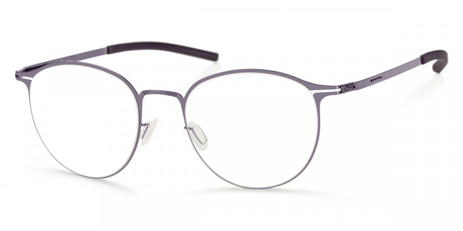 Ic! Berlin Amihan Small Shiny Aubergine Eyeglasses Side View