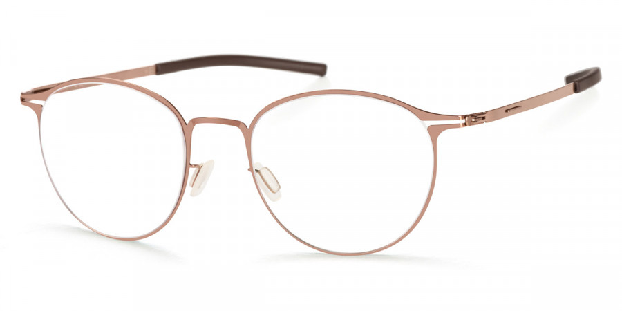 Ic! Berlin Amihan Small Shiny Copper Eyeglasses Side View