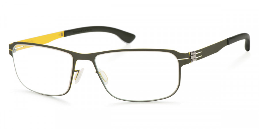 Ic! Berlin Andrew P. Lemon Tree Eyeglasses Side View