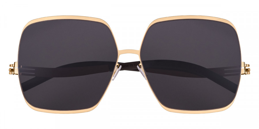 Ic! Berlin Angelina T. Rosé-Gold Sunglasses Front View