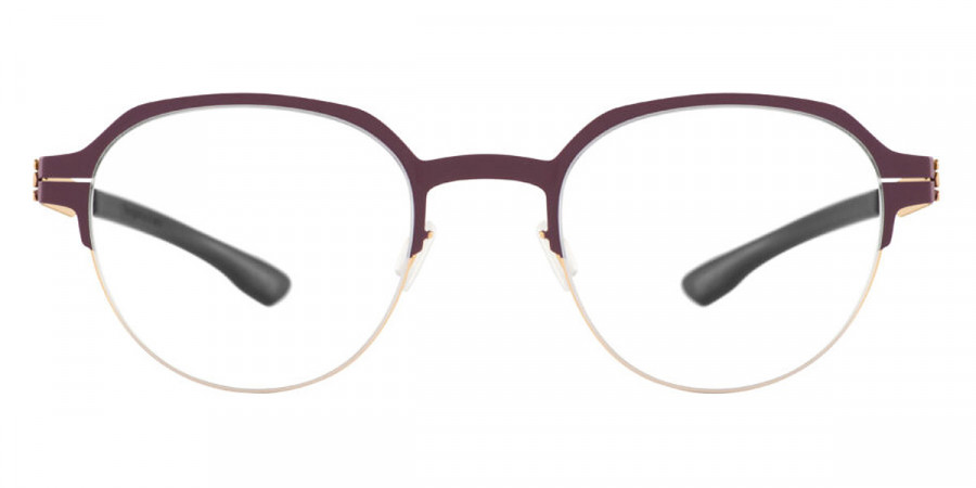 Ic! Berlin Ari Bordeaux-Rose Eyeglasses Front View