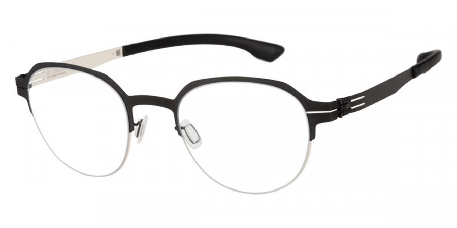 Ic! Berlin Ari Off-White-Black Valley Eyeglasses Side View