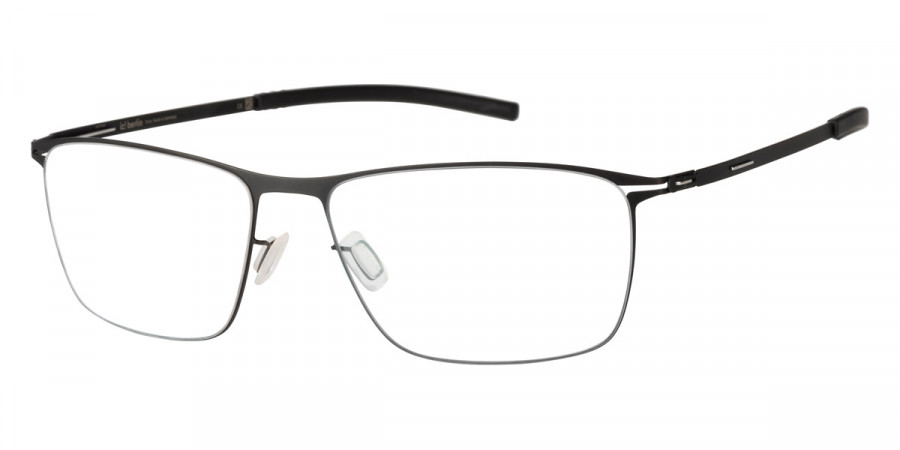 Ic! Berlin Asper Black Eyeglasses Side View