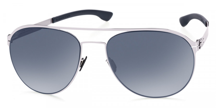 Ic! Berlin Attila L. Chrome Sunglasses Side View