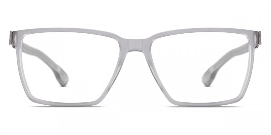 Ic! Berlin Axis Sky-Gray-Rough Eyeglasses Front View