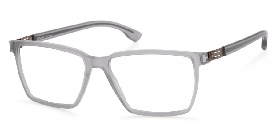 Ic! Berlin Axis Sky-Gray-Rough Eyeglasses Side View