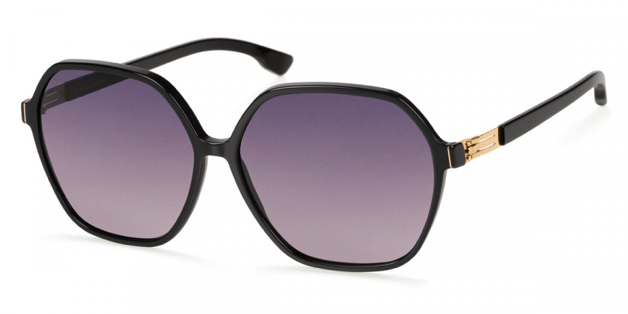 Ic! Berlin Beam Black Aze Sunglasses Side View