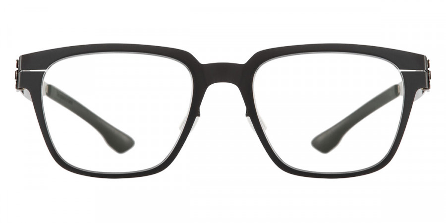 Ic! Berlin Bo Black Eyeglasses Front View