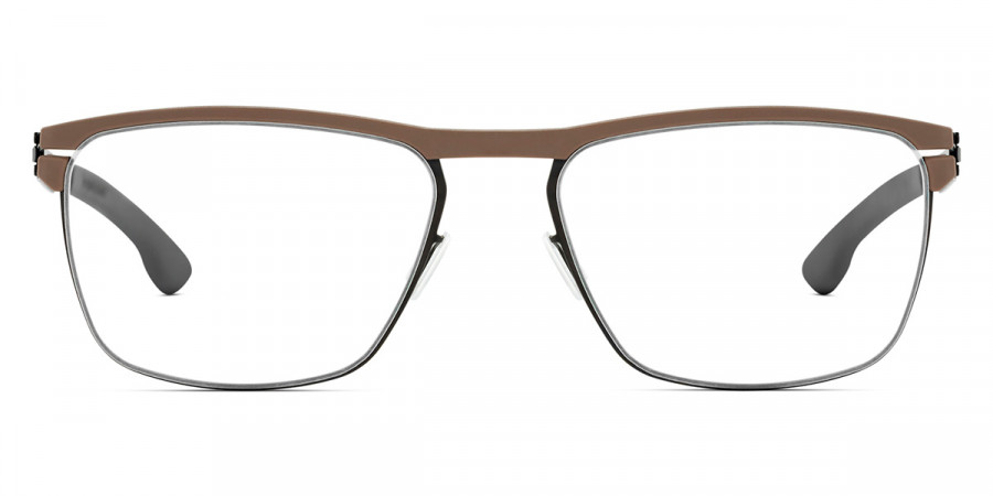 Ic! Berlin Central Black-Taupe Eyeglasses Front View