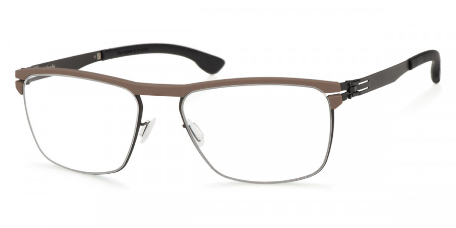 Ic! Berlin Central Black-Taupe Eyeglasses Side View