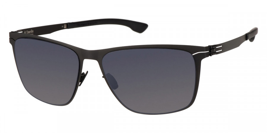 Ic! Berlin Charlie Black Sunglasses Side View