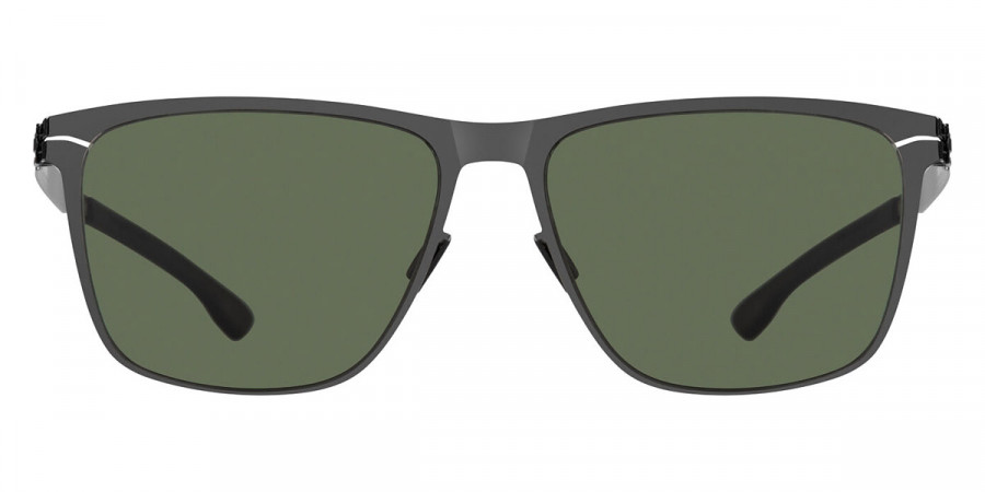 Ic! Berlin Charlie Gunmetal Sunglasses Front View