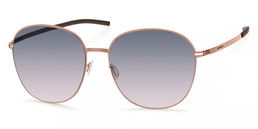 Ic! Berlin Coho Shiny Copper Sunglasses Side View