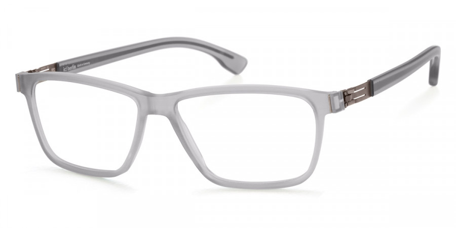 Ic! Berlin Data Sky-Gray-Rough Eyeglasses Side View