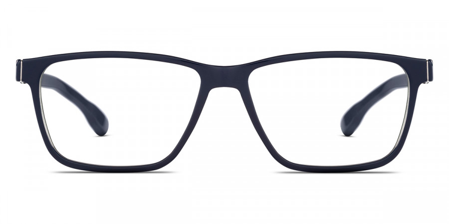 Ic! Berlin Data True Blue Eyeglasses Front View