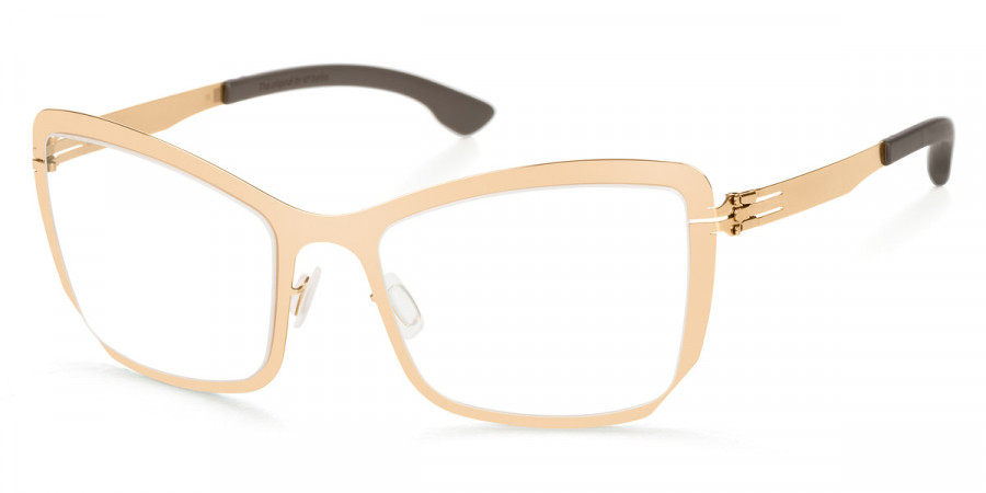 Ic! Berlin Denisa C. Rose Gold Eyeglasses Side View